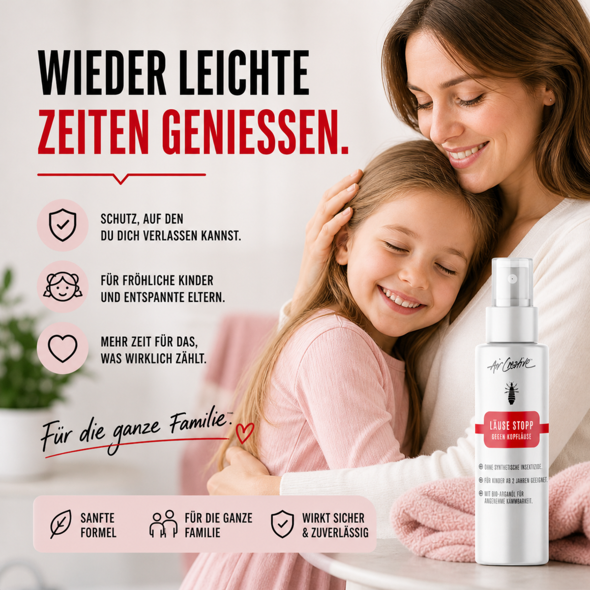 Läuseabwehrspray "Läuse Stopp"