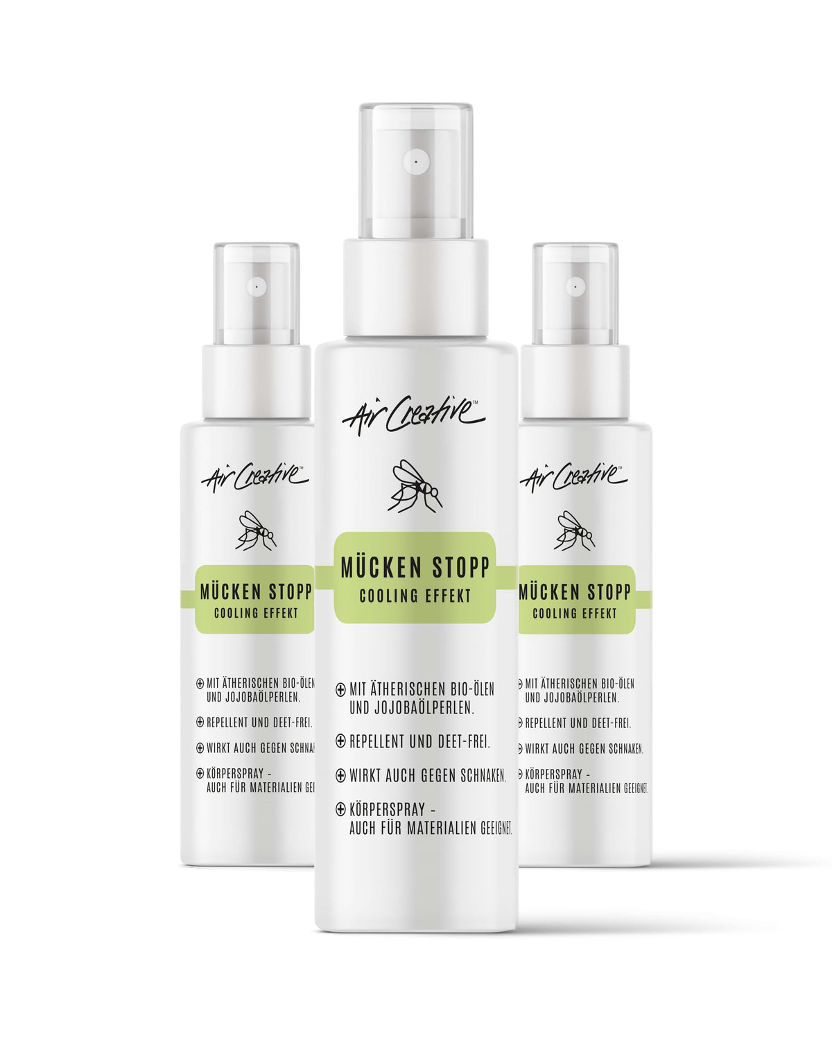 Anti-Mücken Hautspray 3er Pack
