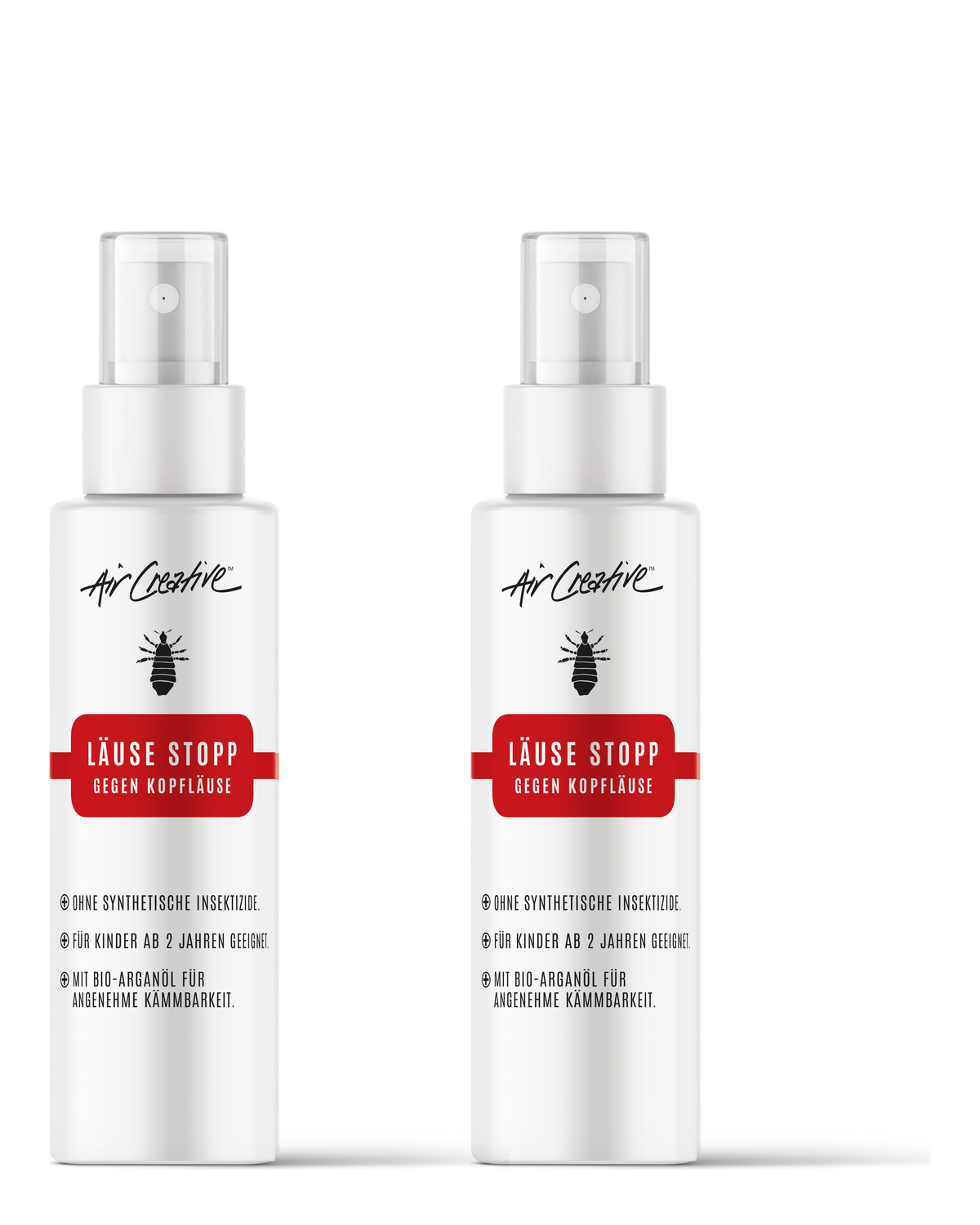 Kopfhautspray Läuse Stopp gegen Kopfläuse, 2er-Pack 200 ml