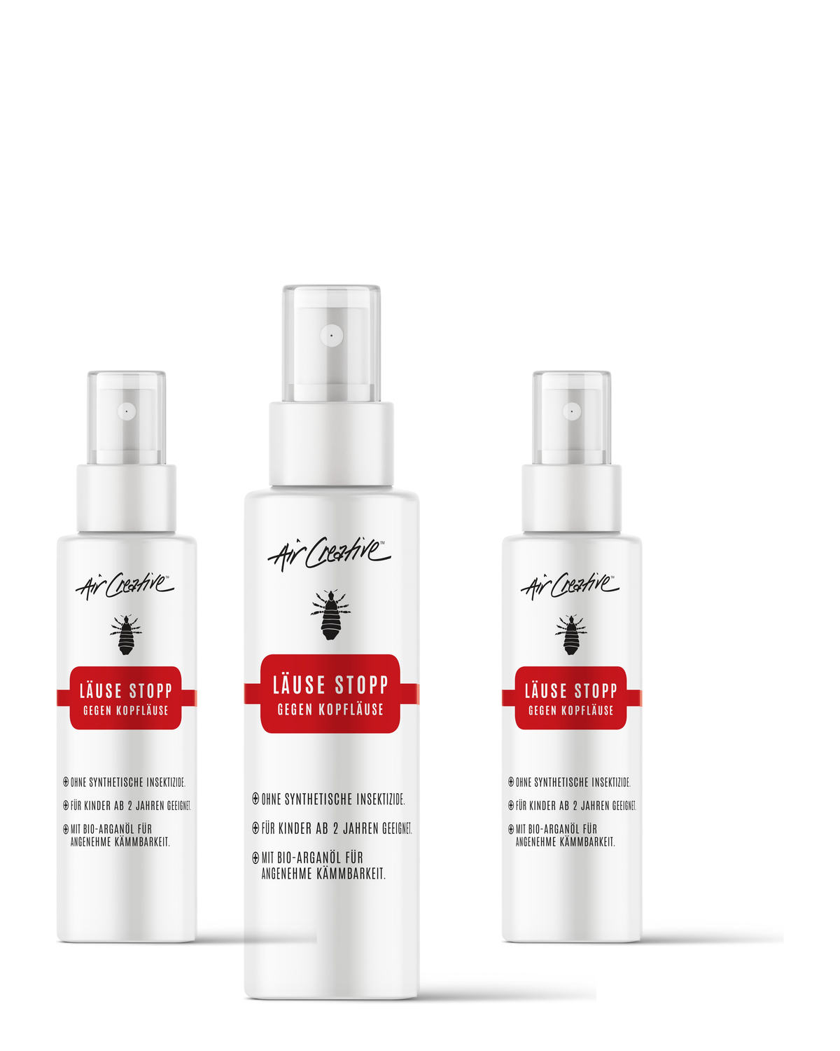 Kopfhautspray Läuse Stopp gegen Kopfläuse, 3er-Pack 300 ml