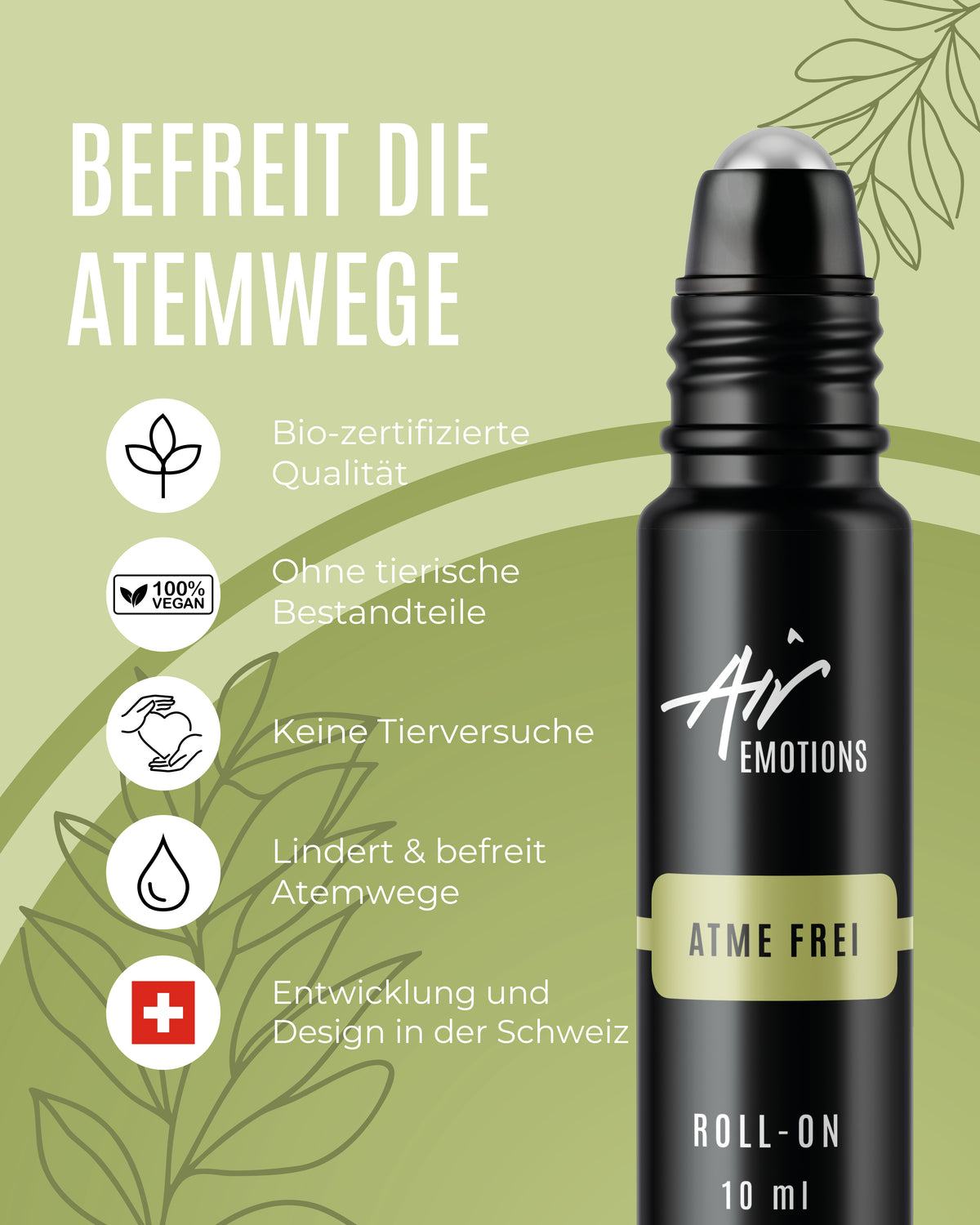 Duft Roll-On "Atme frei"