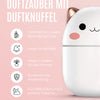 Duftknuffel Mini-Kinder-Diffuser mit Nachtlicht und 10ml Ätherischem Bio-Öl Deiner Wahl - Withey / Träum schön