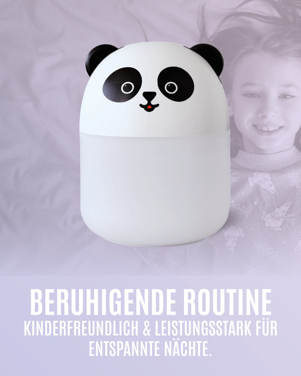Duftknuffel Mini-Kinder-Diffuser mit Nachtlicht und 10ml Ätherischem Bio-Öl Deiner Wahl - Withey / Träum schön