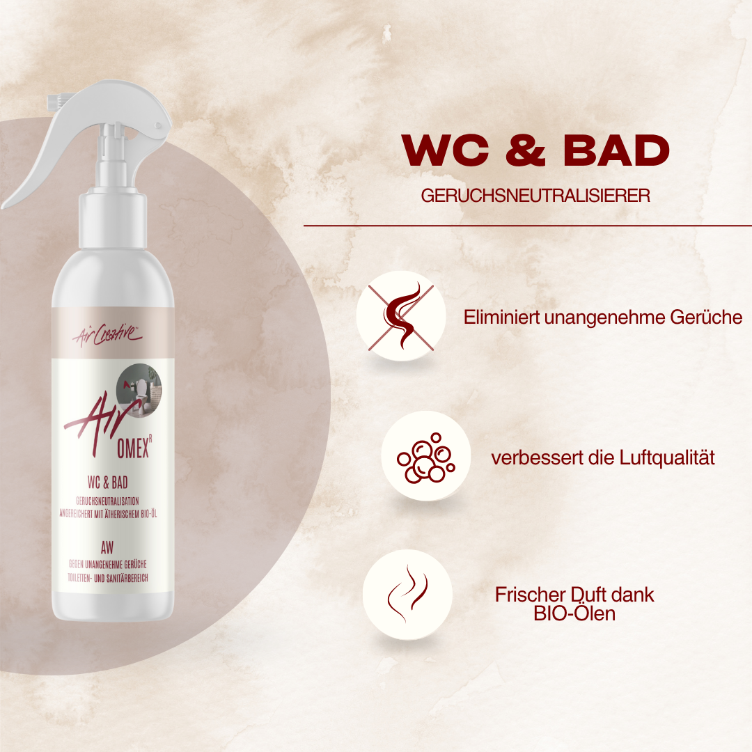 Geruchsneutralisierer Airomex® «WC und Bad»