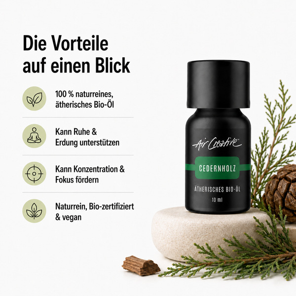 Ätherisches BIO-Öl "Cedernholz"