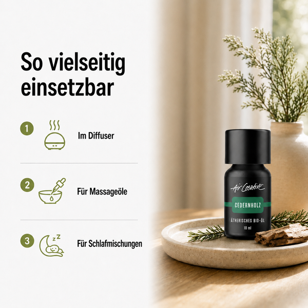 Ätherisches BIO-Öl "Cedernholz"