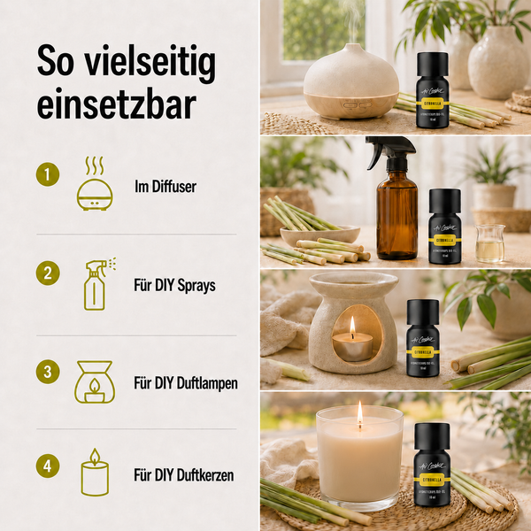 Ätherisches BIO-Öl "Citronella"