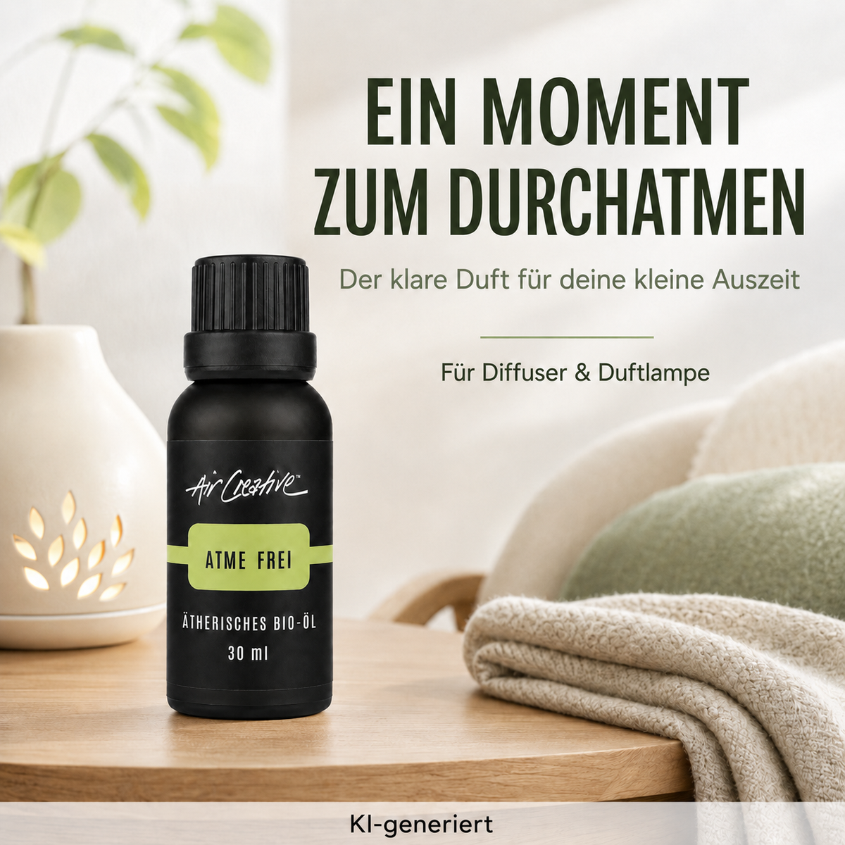 Ätherisches BIO-Öl "Atme frei" 30ml von Air Creative - Duftmoment im Alltag