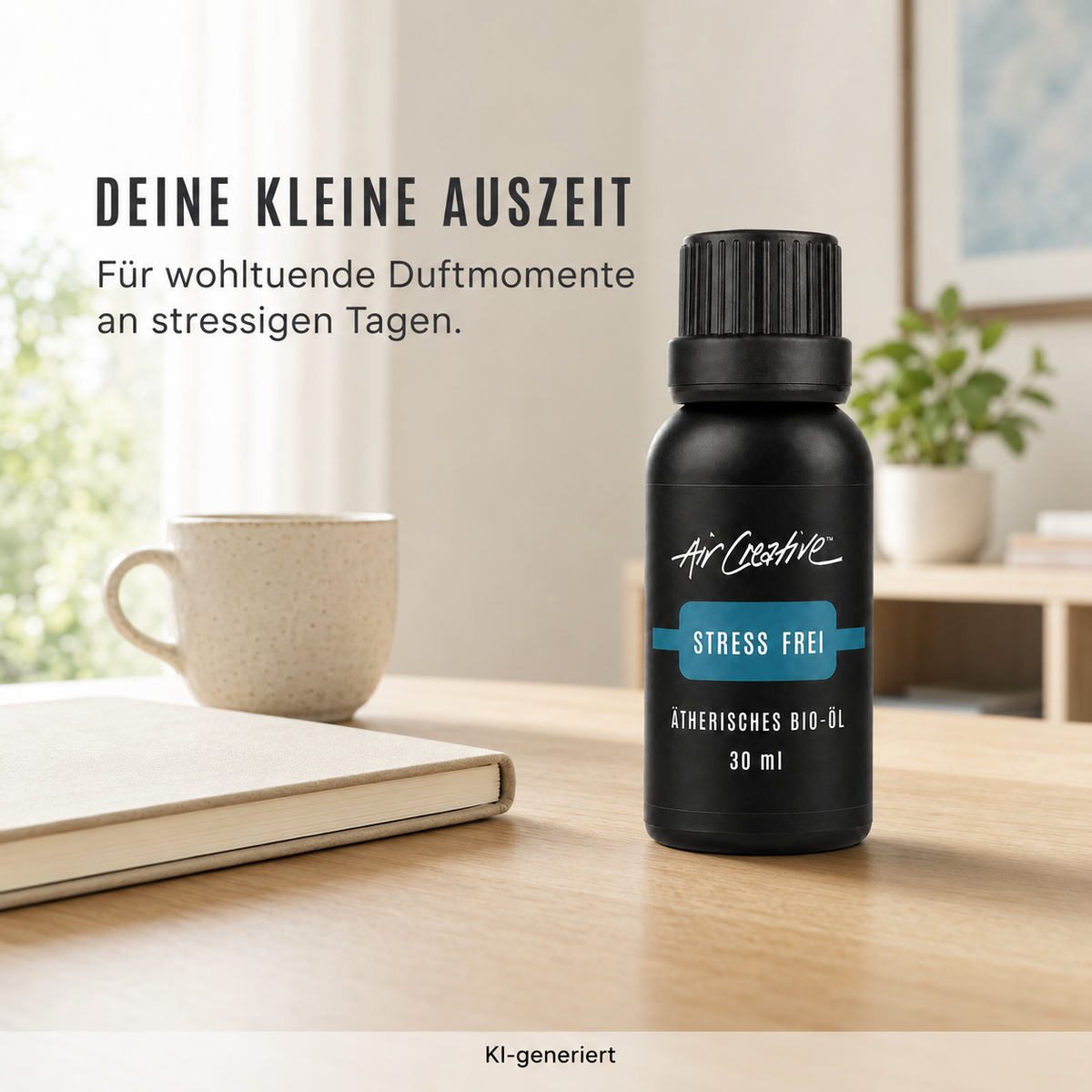 Ätherisches BIO-Öl "Stress frei" 30ml von Air Creative - Duftmoment im Alltag