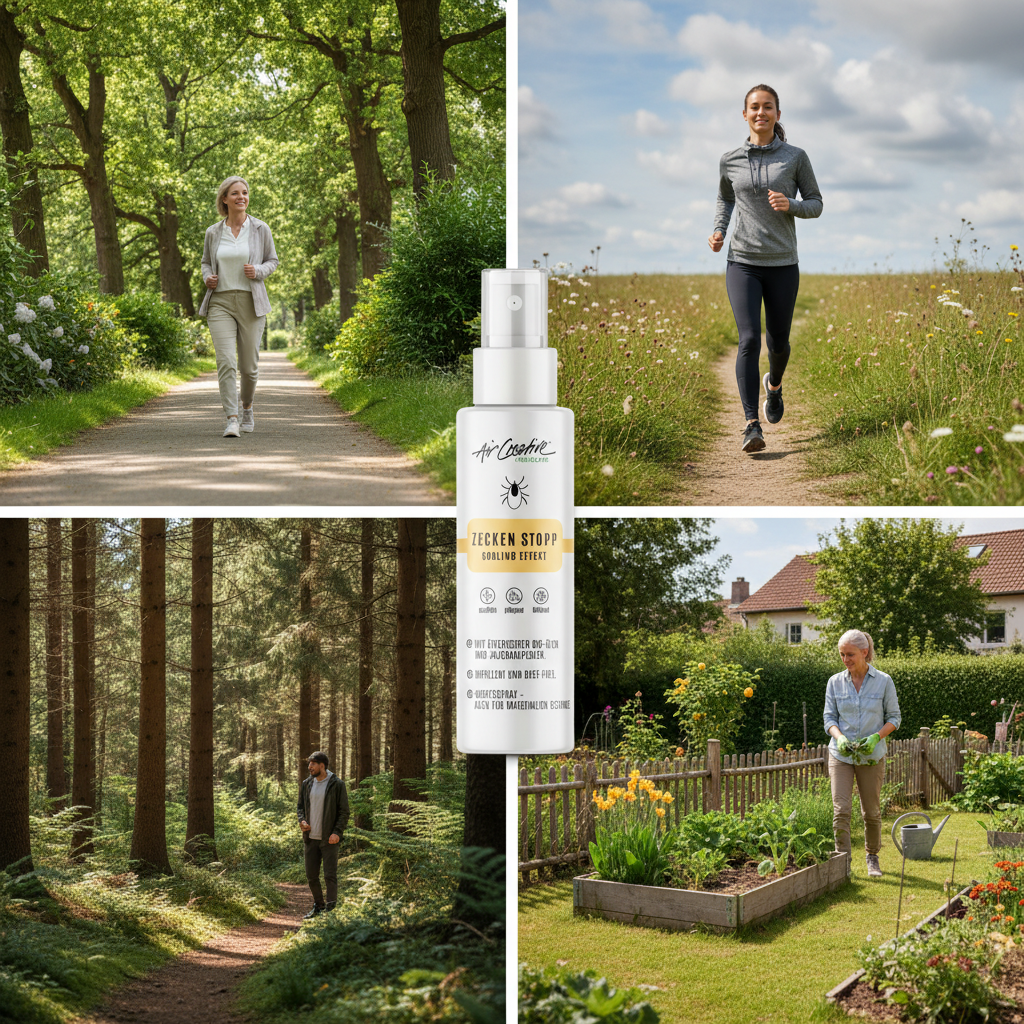 Insektenschutz Set DEET-frei – Mückenspray & Zeckenspray – Outdoor & Reise – für Kinder & Familie – 2x100ml