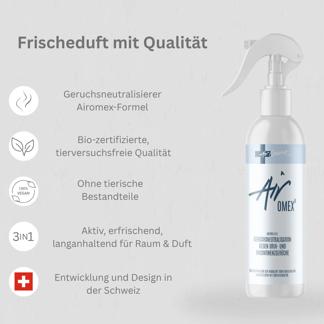 Geruchsneutralisierer Airomex® «Urin und Inkontinenz»