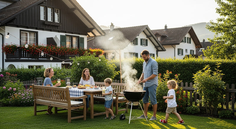 Sommerabend im Garten - Insektenschutz für den Alltag