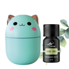 Duftknuffel Mini-Kinder-Diffuser mit Nachtlicht und 10ml Ätherischem Bio-Öl Deiner Wahl - Withey / Träum schön