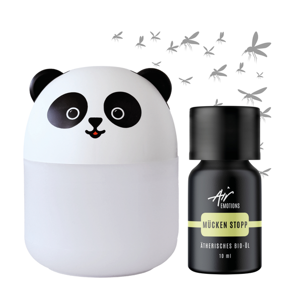 Duftknuffel Mini-Kinder-Diffuser mit Nachtlicht und 10ml Ätherischem Bio-Öl Deiner Wahl - Withey / Träum schön