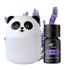 Duftknuffel Mini-Kinder-Diffuser mit Nachtlicht und 10ml Ätherischem Bio-Öl Deiner Wahl - Withey / Träum schön