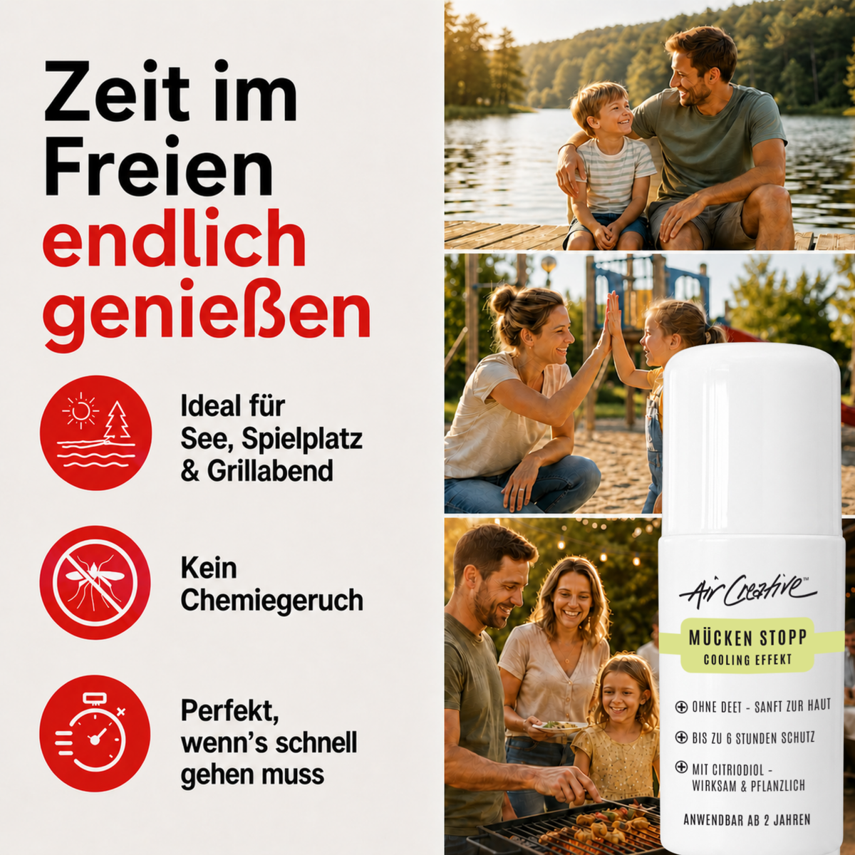 Roll-On "Mücken Stopp" Insektenschutz