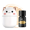 Duftknuffel Mini-Kinder-Diffuser mit Nachtlicht und 10ml Ätherischem Bio-Öl Deiner Wahl - Withey / Träum schön